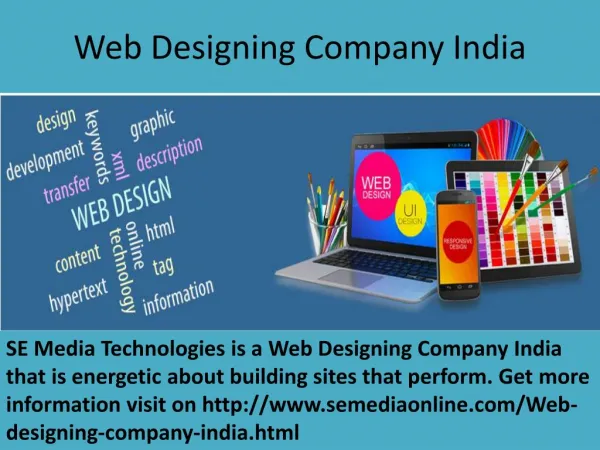 web designing company india