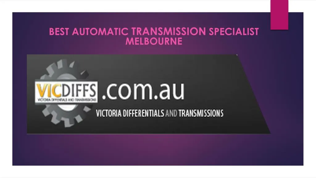 best automatic transmission specialist melbourne
