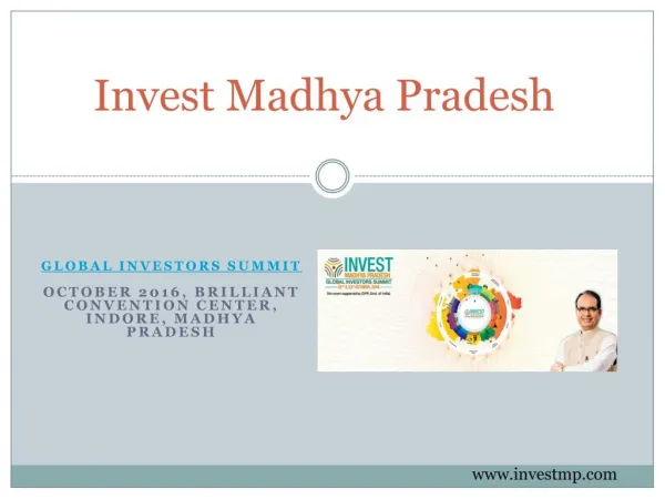 Investment in Madhya Pradesh
