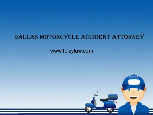 Motorcycle Accident Attorney in Dallas
