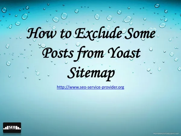 How to Exclude Some Posts from Yoast Sitemap