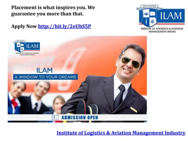 Institute of Logistics & Aviation Management Industry