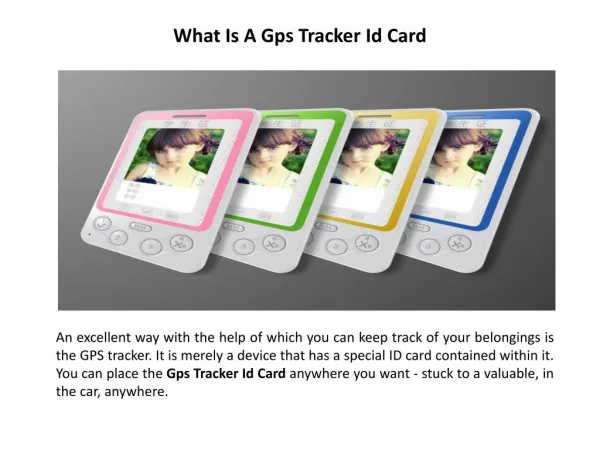 I Card Gps Device For Child | Gps Tracker Id Card