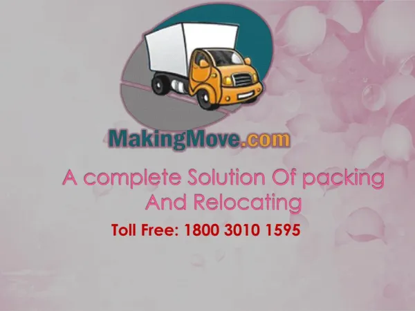 Packers and Movers in Noida By Makingmove Packers And Movers