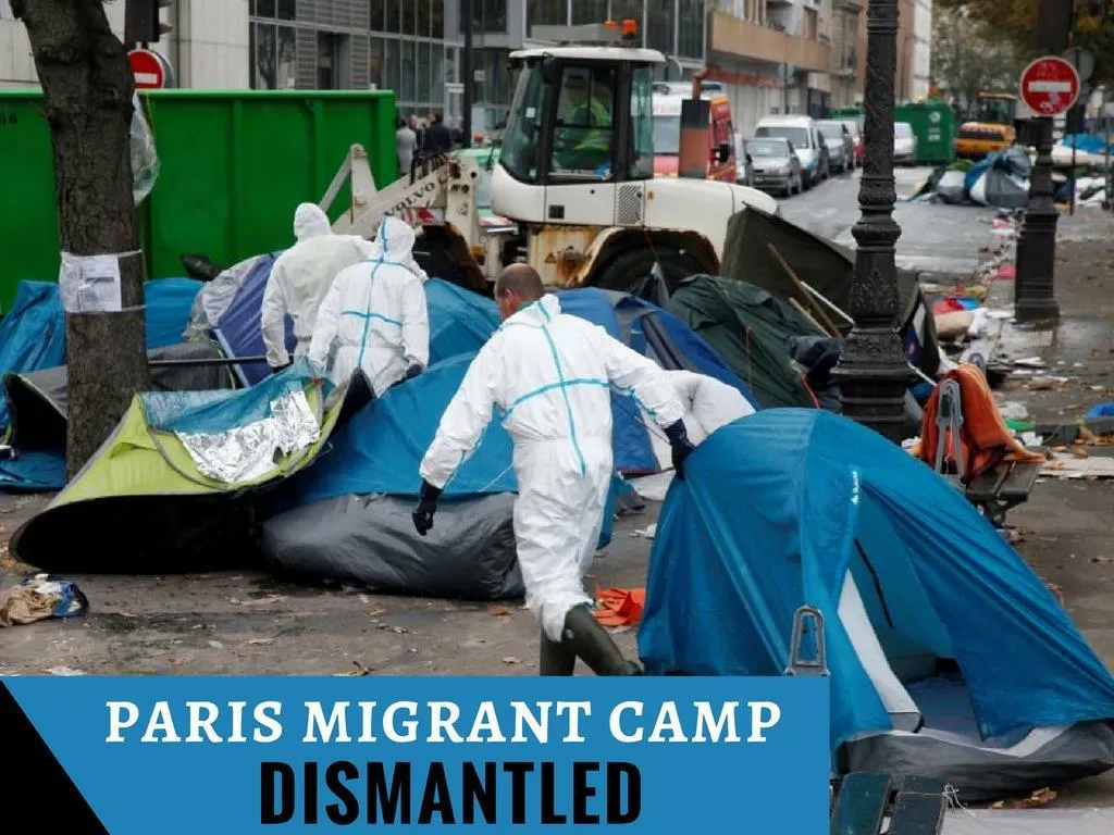 paris transient camp dismantled