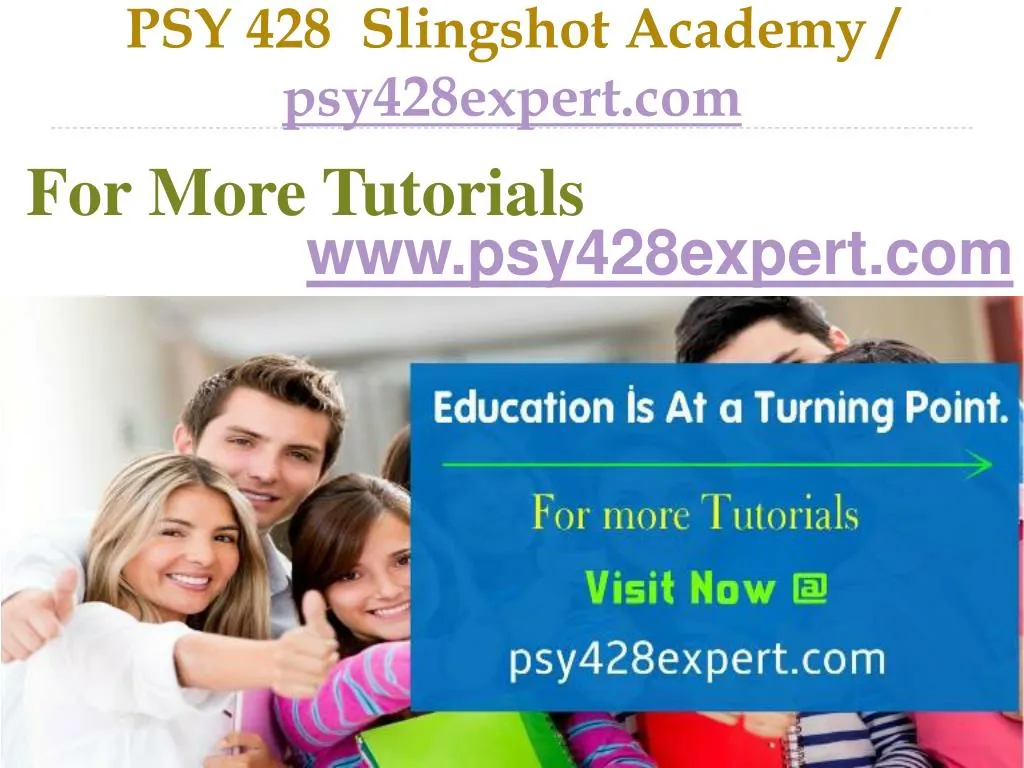 psy 428 slingshot academy psy428expert com