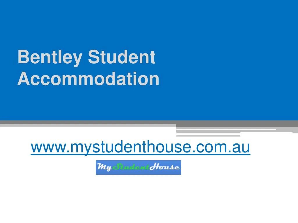bentley student accommodation