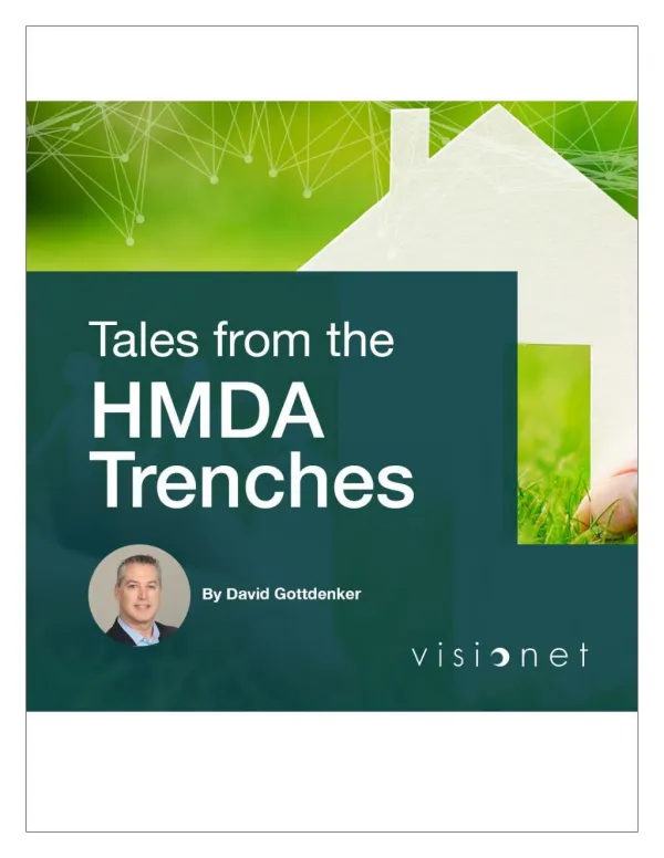 Tales from the HMDA Trenches