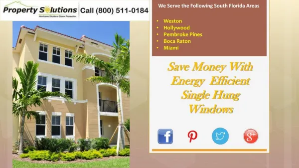 Save Money with Energy efficient Single Hung windows