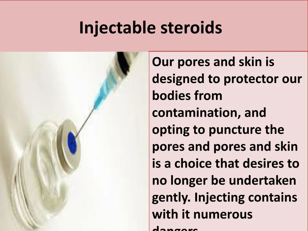 injectable steroids