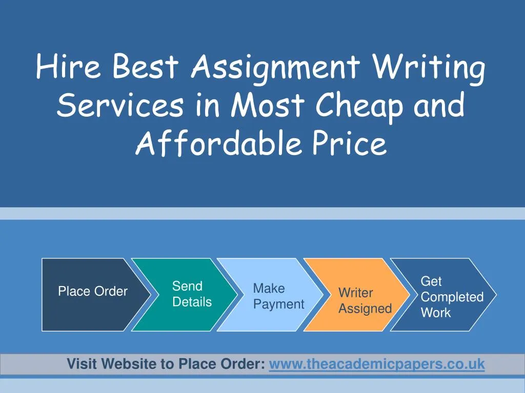hire best assignment writing services in most cheap and affordable price