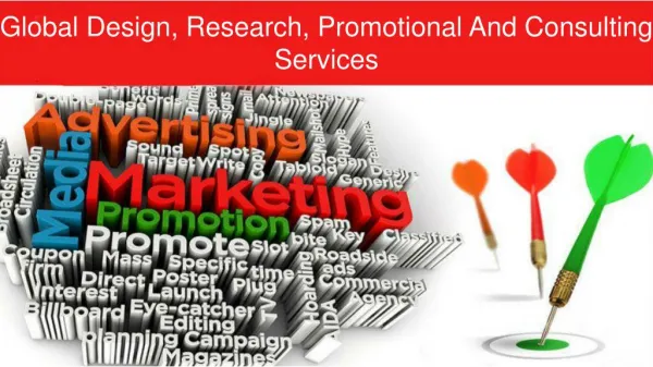 Global Design, Research, Promotional And Consulting Services