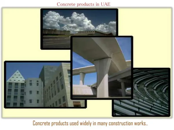 Building Materials in Abu Dhabi