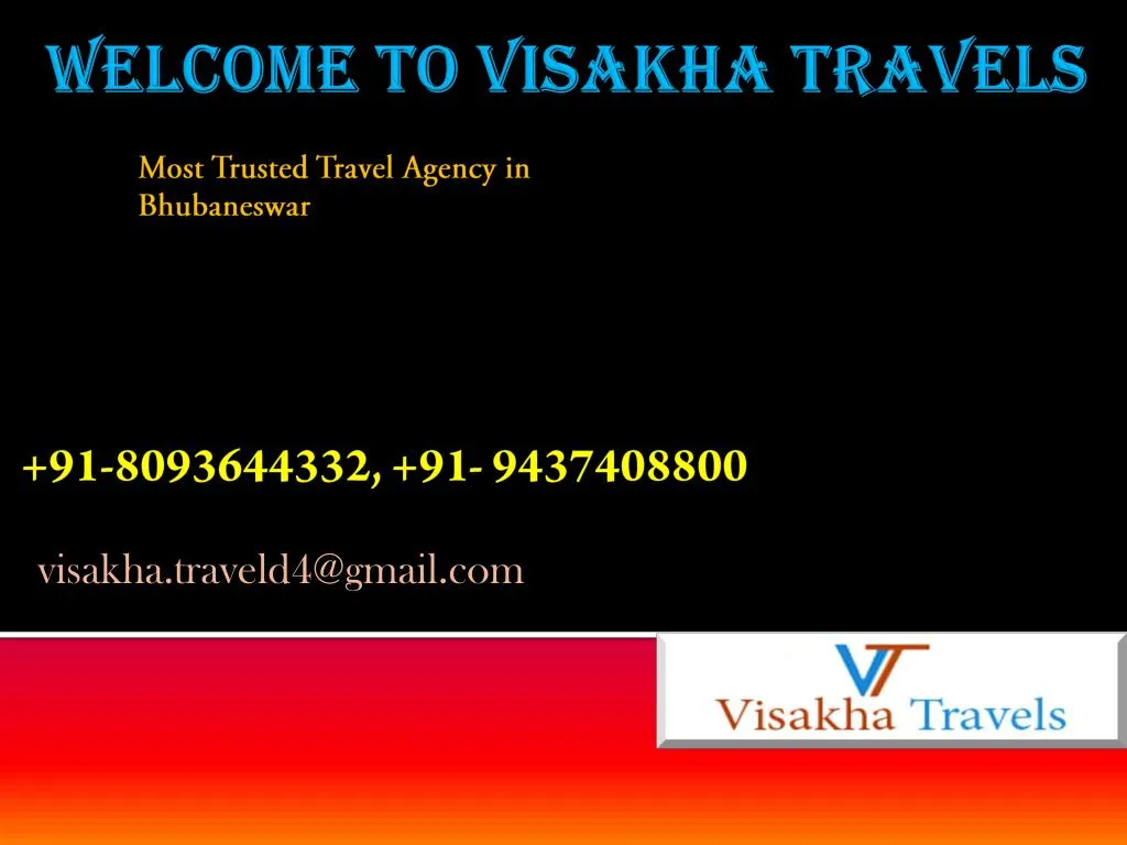 most trusted travel agency in bhubaneswar