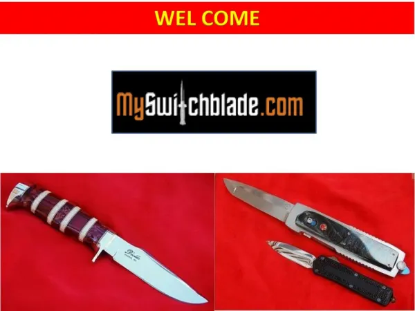 Find stylish, brilliantly made stiletto switchblades at Myswitchblade.com