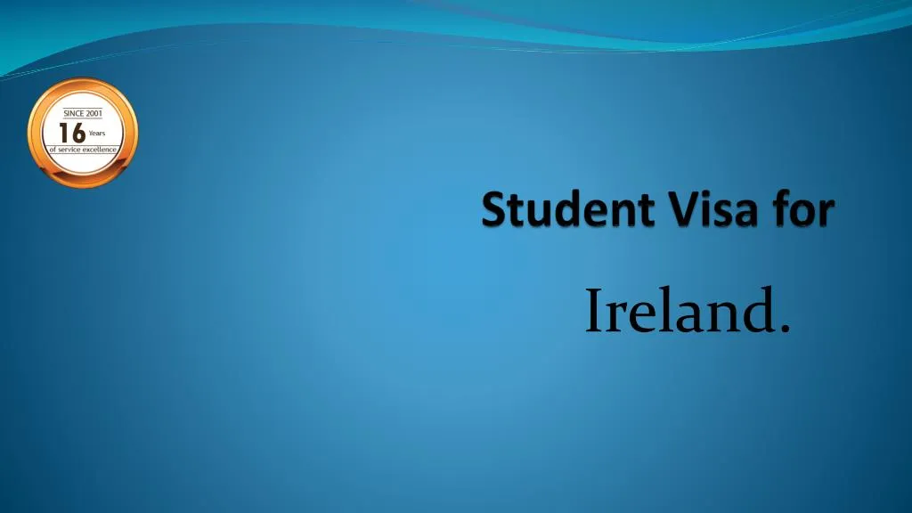student visa for