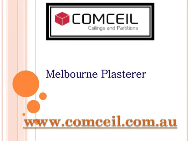 Melbourne Plasterer - comceil.com.au