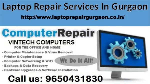 Computer service help in Gurgaon