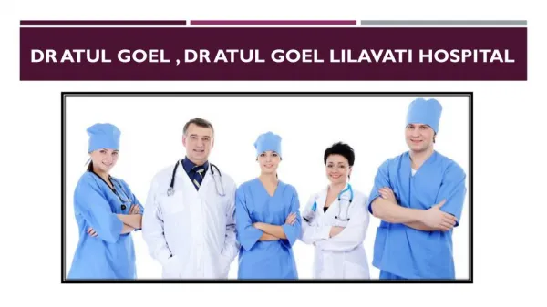 Dr Atul Goel Kem Hospital,Dr Atul Goel Neurosurgeon