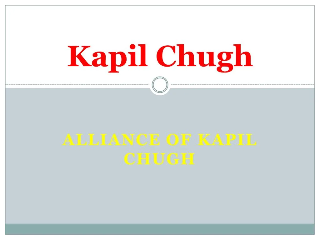kapil chugh