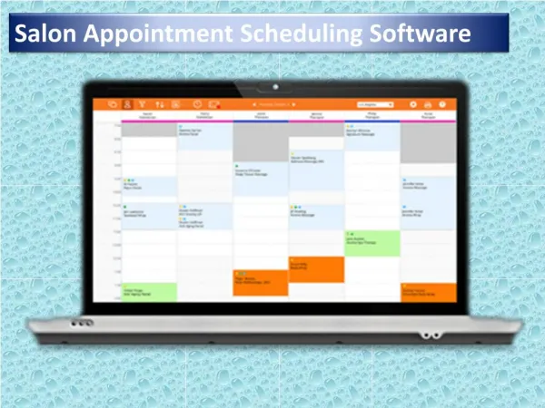 Salon Appointment Scheduling Software