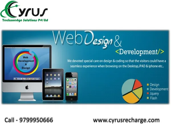 Cyrus Recharge Solution - Start Your Own Business of Travel Portal and Mobile Recharge with us