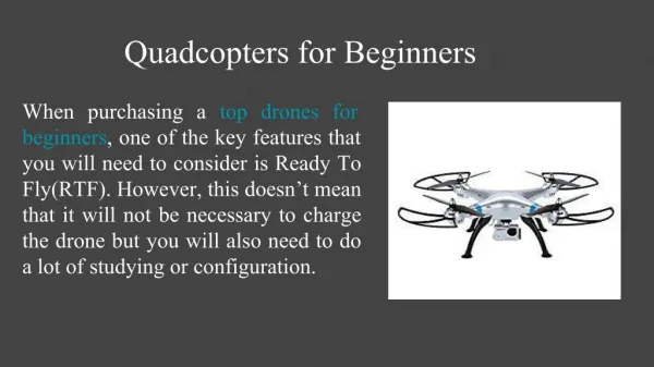 Top Drone for Beginners