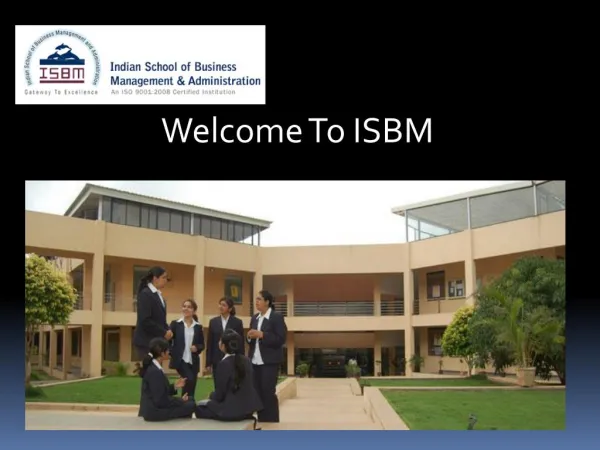 Want To Know Is ISBM Degree Valid