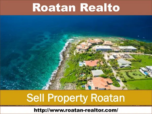 Sell Property in Roatan