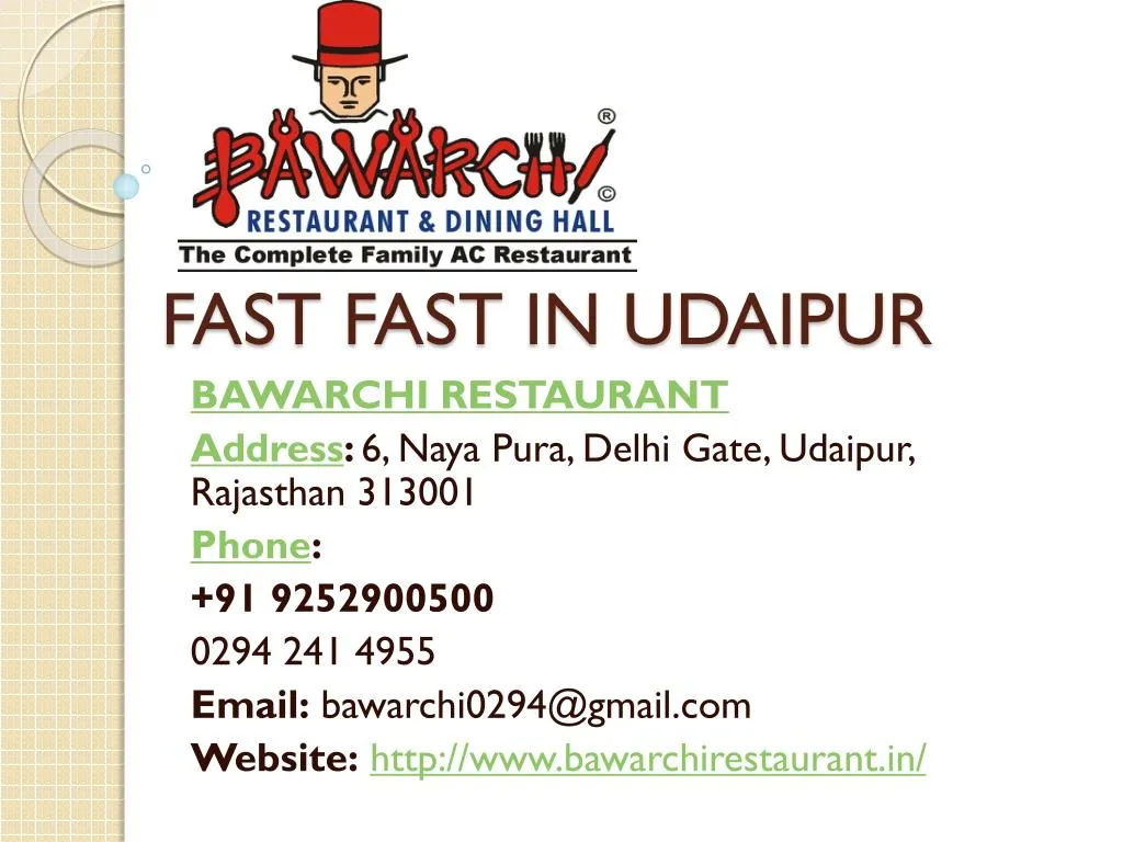 fast fast in udaipur