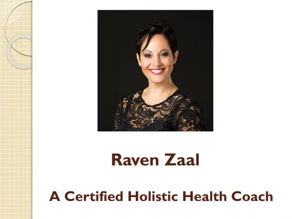 Raven Zaal - health coach