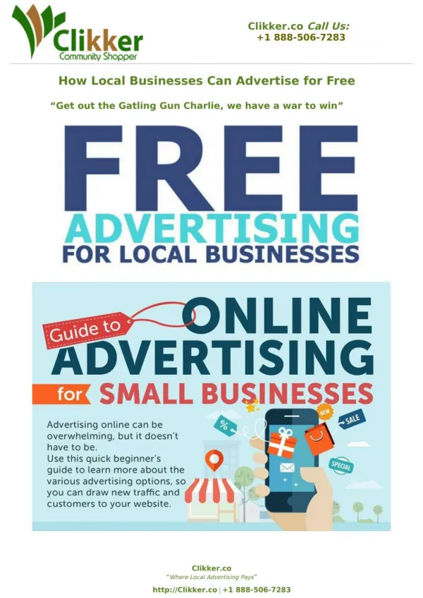 How Local Businesses Can Advertise for Free