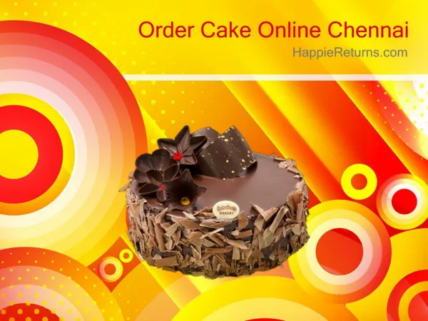Order Cake Online Chennai