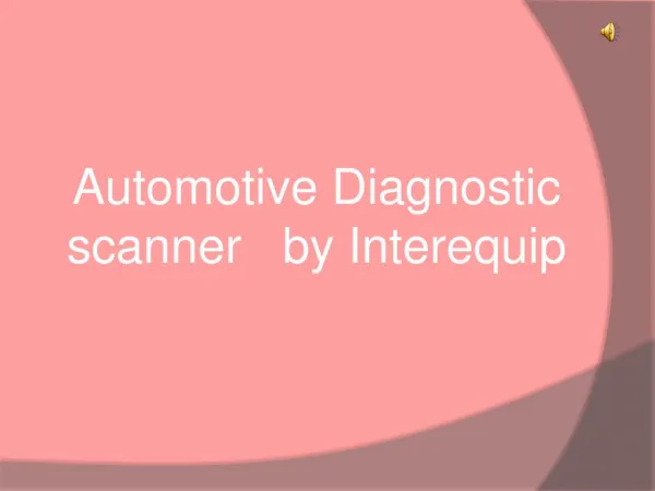 car diagnostic scanner for sale