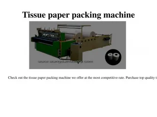 Towel paper roll machine