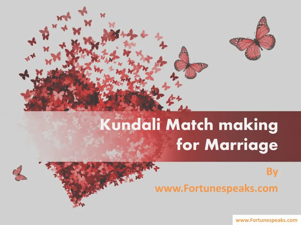 kundali match making for marriage