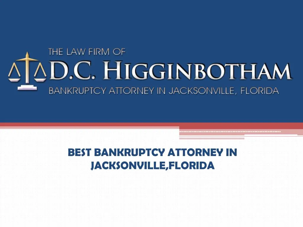 best bankruptcy attorney in jacksonville florida