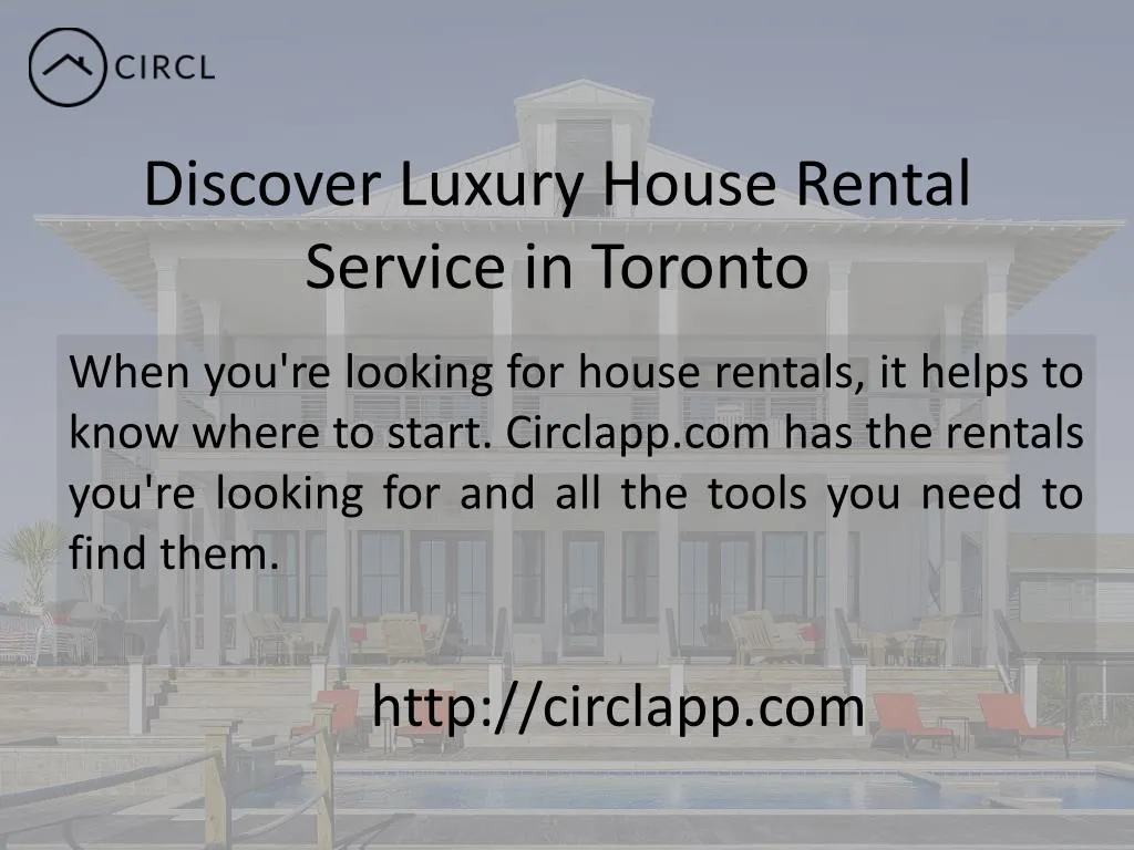 discover luxury house rental service in toronto