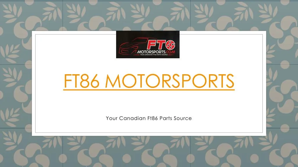 ft86 motorsports
