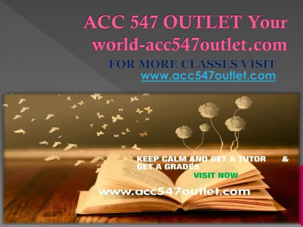 ACC 547 OUTLET Your world-acc547outlet.com