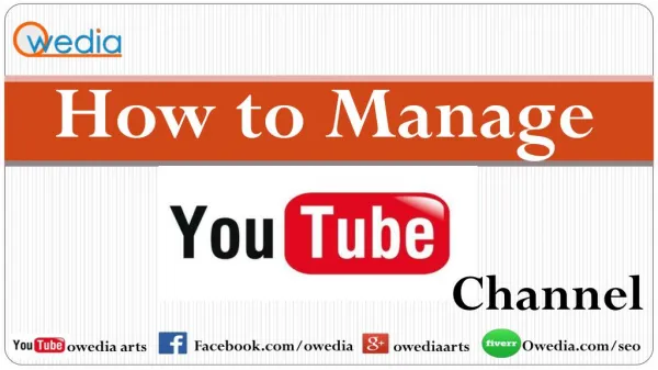How To Optimize Youtube Channel