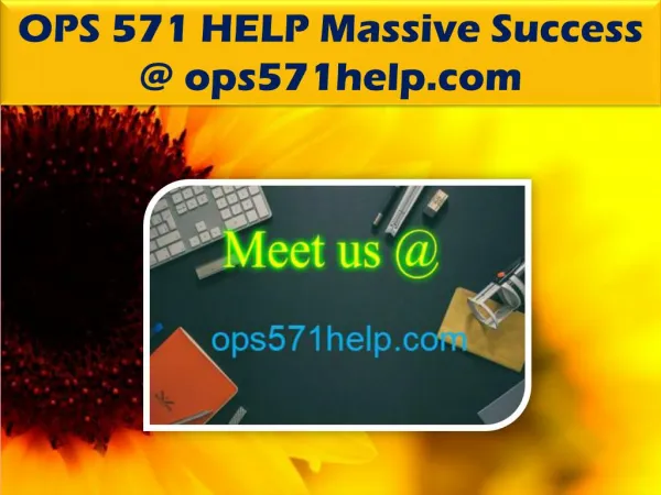 OPS 571 HELP Massive Success @ ops571help.com