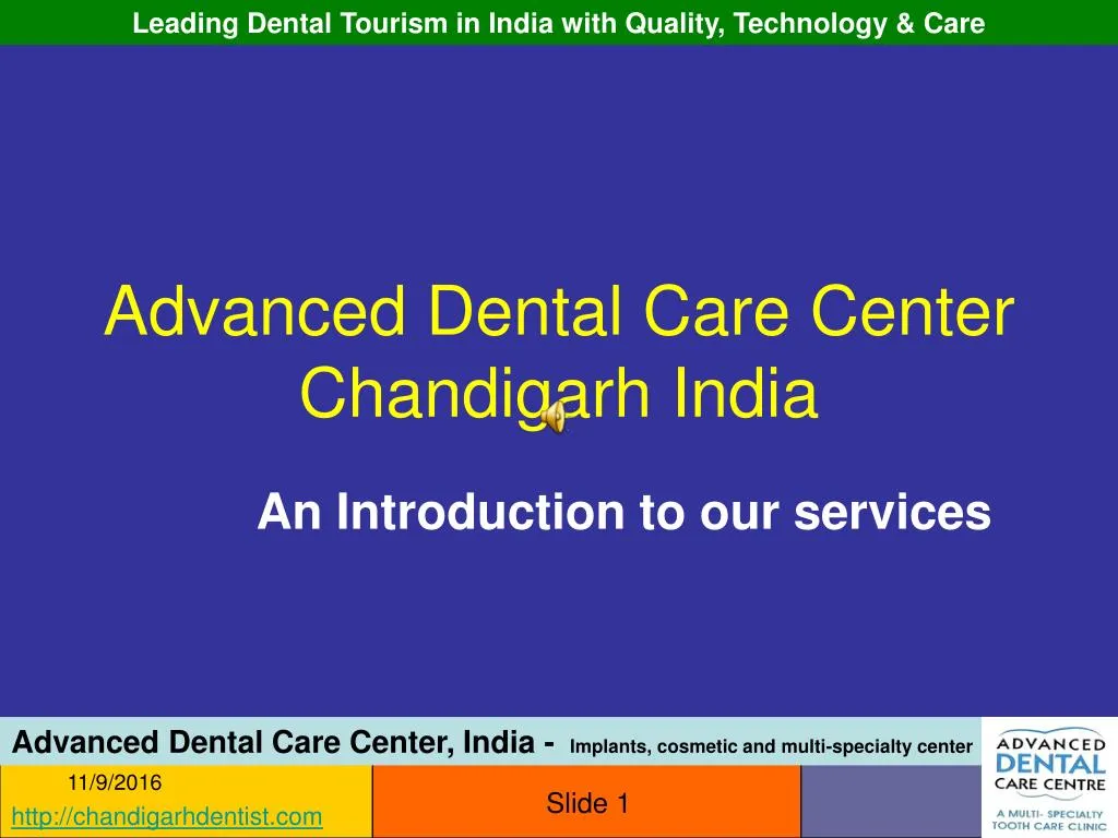 advanced dental care center chandigarh india