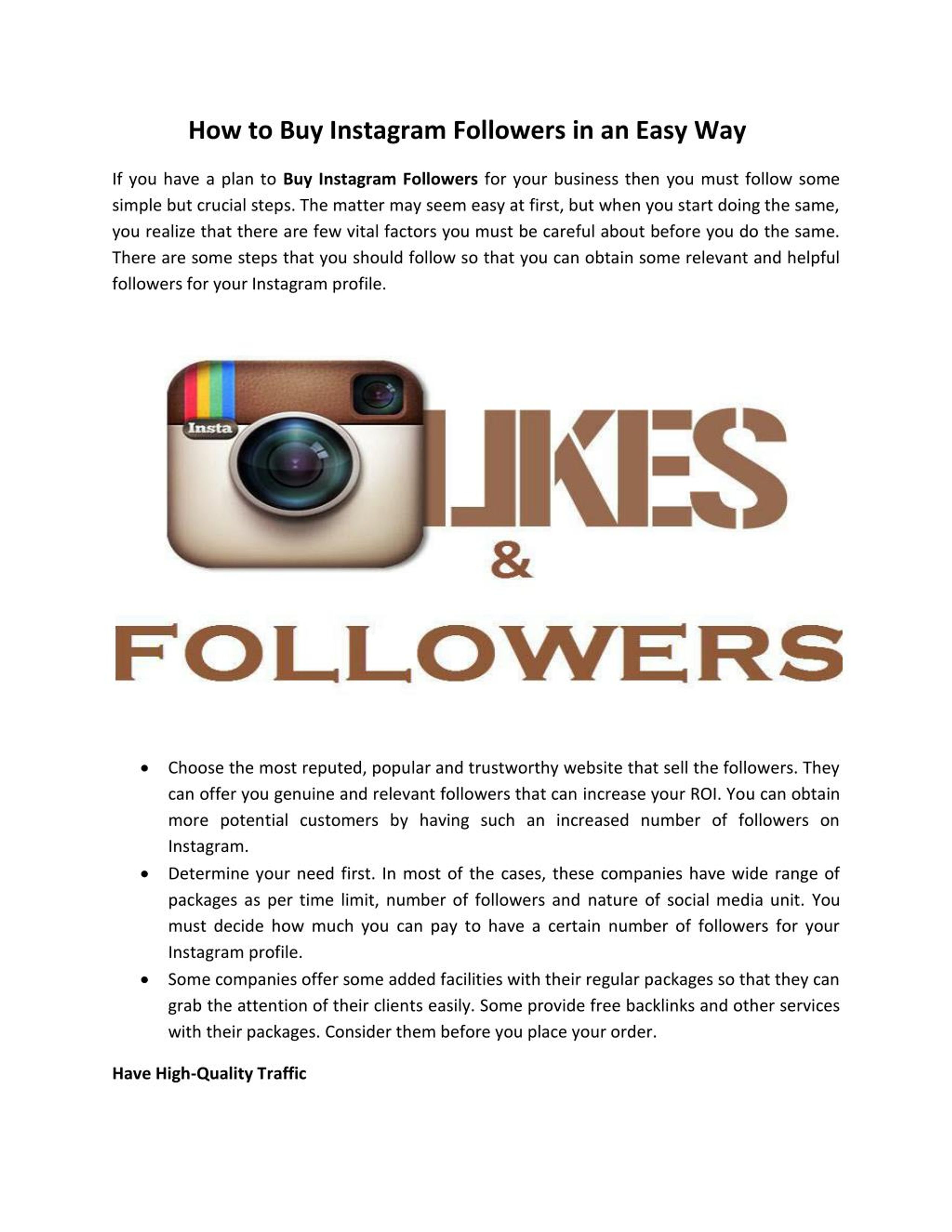 PPT - How to Buy Instagram Followers in an Easy Way PowerPoint ...