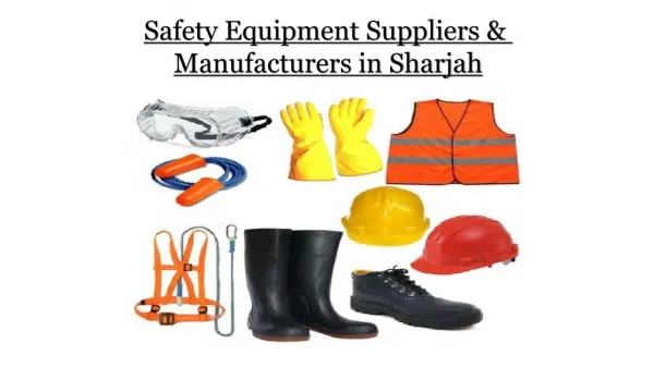 Industrial Safety Equipment in Sharjah