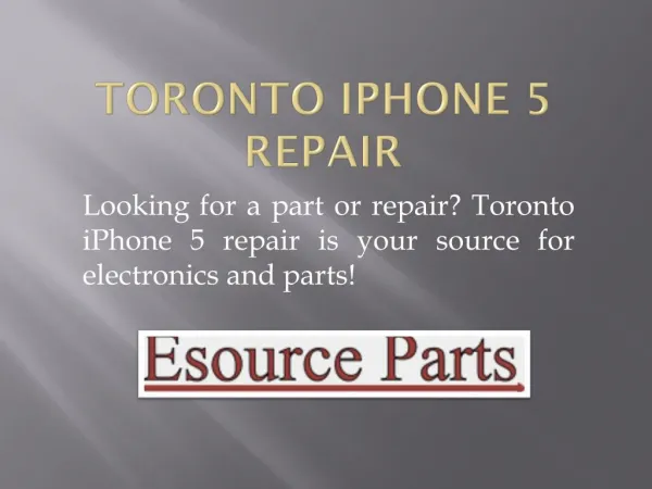 iPhone 5 Screen Replacement| iPhone 5 accessories Mississauga