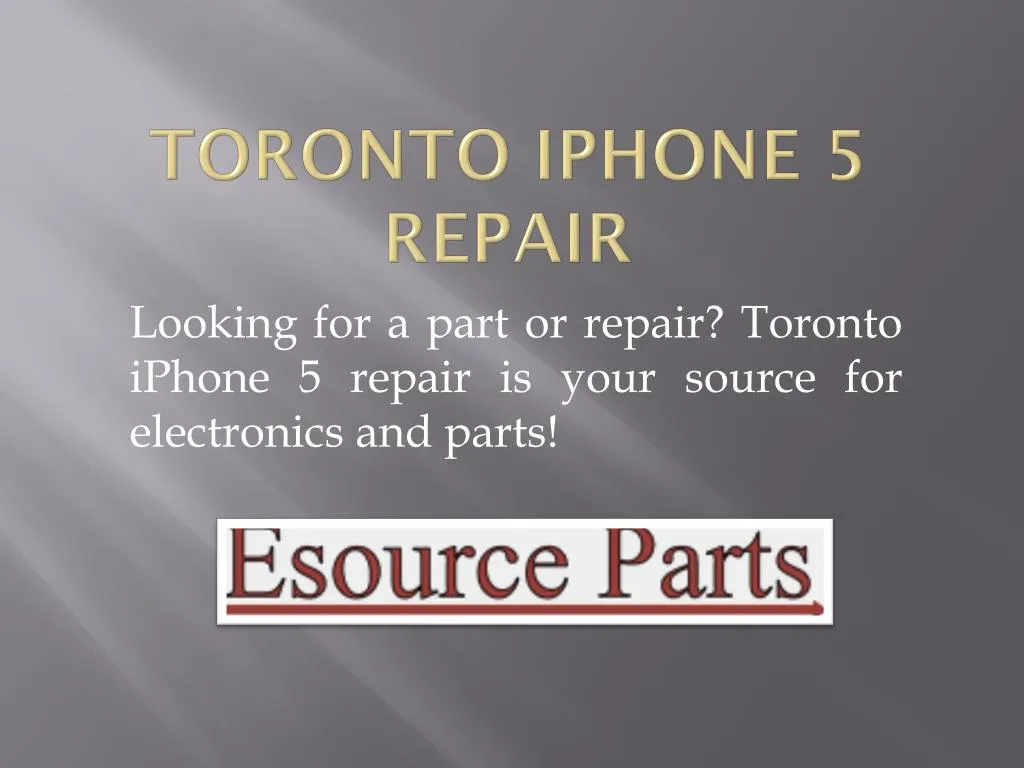 toronto iphone 5 repair