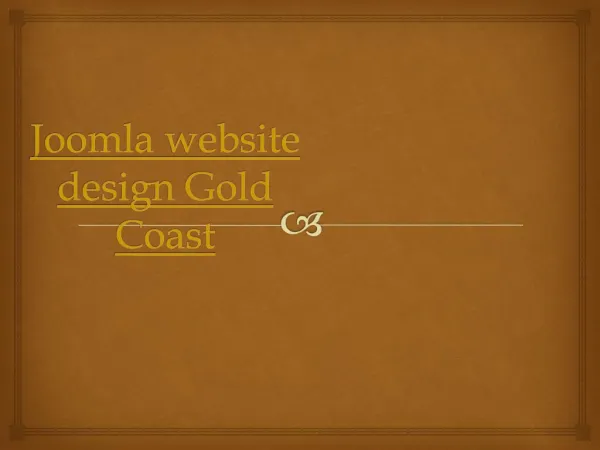 joomla website design Gold Coast