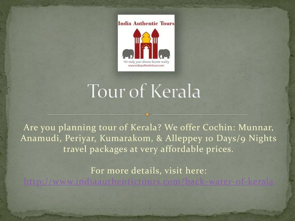 tour of kerala