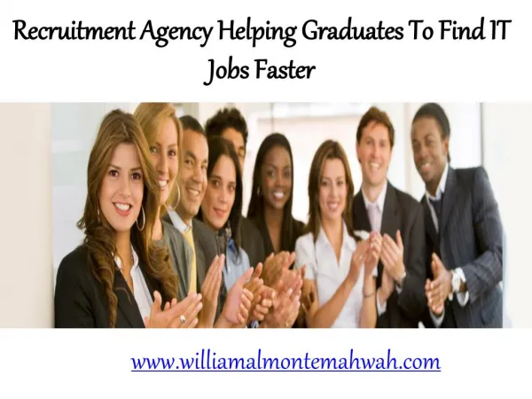 #WilliamAlmonte- Recruitment Agency Willaim Almonte's Titan Staffing Systems Helping Graduates to Find IT Jobs Faster